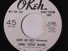 JOHNNY 'GUITAR' WATSON: South Like West / Keep On Lovin' You 45 (dj) Soul