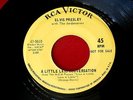 ELVIS PRESLEY A LITTLE LESS CONVERSATION PROMO ALMOST IN LOVE P RCA 9610  POP 45