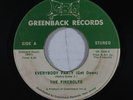 Funk 45 FIREBOLTS Everybody Party/Hum Along Song on Greenback