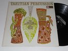 TAHITIAN PERCUSSION VG++ Tahiti Percussionists & Exotic Voices Al-Fi C 4075 lp