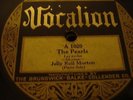 Jelly Roll Morton THE PEARL'S / KING PORTER STOMP 78 RPM