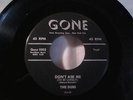 Dubs Don't Ask Me (To Be Lonely) / Darling Rare 1957 Gone RnB Doo Wop Soul 45