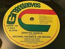Michael Palmer Ghetto Dance Rare Killer Roots 12