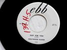 HOLLYWOOD FLAMES JUST FOR YOU RARE PROMO VG++ A KILLER TWO SIDER  DOO WOP 45