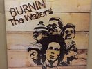THE WAILERS Burnin' 1973 UK Vinyl LP Pink Rim EXCELLENT CONDITION Bob Marley