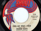 HEAR Freddie Scott 45 You Got What I Need/Powerful Love SHOUT 233 northern soul