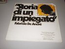 FABRIZIO DE ANDRE' - STORIA DI UN IMPIEGATO - GATEFOLD COVER 1973 RICORDI - ORL