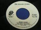 THE ROLLING STONES Brown Sugar WHITE LABEL PROMO 45  Orig 1971 DJ