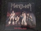 MANOWAR Vinyl Record LP Album INTO GLORY RIDE   ORIGINAL INNER SLEEVE INCLUDED
