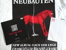 Einstürzende Neubauten . Haus der Lüge  LP + Poster 80s UK Edition Punk Wave NDW