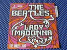 THE BEATLES SP LADY MADONNA AVEC LANGUETTE ODEON FO 111  FRANCE