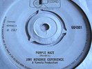 JIMI HENDRIX EXPERIENCE   PURPLE HAZE ** 1967 TRACK 45