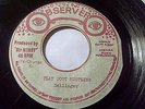 Dillinger -Flat Foot Hustling/ Roots  reggae 45 on Observer  LABEL Orig