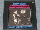 ELLY NEY & LUDWIG HOELSCHER - BEETHOVEN 1stPress TELEFUNKEN 3LP BOX