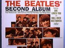 BEATLES 2d ALBUM VERY RARE '64 CAPITOL STEREO LP BLACK/RAINBOW LABEL VERY NICE