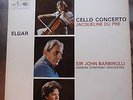 J. DU PRE / J. BAKER / J.BARBIROLLI  ASD 655 Elgar: Cello Cto & Sea Pictures  NM