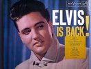 ELVIS PRESLEY IS BACK RARE ORIG '60 LIVING STEREO AUDIOPHILE LP 1st COVER MINT