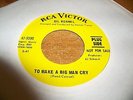 Gil Bernal To Make A Big Man Cry /Can You Love Poor Boy Promo Northern Soul 45
