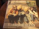 Led Zeppelin-Riverside Blues - Rare Blue LP Vinyl - Swinging pig free shipping