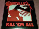 Metallica Kill 'Em All Elektra Promo LP with Press Kit Hype Sticker Rare Vintage