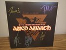 AMON AMARTH - WITH ODEN ON OUR SIDE AUTOGRAPHED LP SIGNED VINYL BY ALL DIMMU TYR