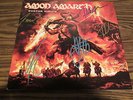 AMON AMARTH - SURTUR RISING LP SIGNED BY ALL VINYL AUTOGRAPHED-DIMMU BORGIR TYR