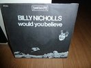 Billy Nicholls Mod Beat Small Faces Would you believe '67 Dutch 7' Pict. sleeve