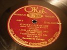 JAZZ LOUIS ARMSTRONG & HIS HOT FIVE Sunset Cafe Stomp OKEH TRUTONE 8423