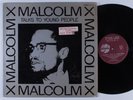 MALCOLM X Talks To Young People DOUGLAS LP