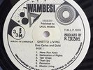 DON CARLOS & GOLD - GHETTO LIVING ''RARE ROOTS KILLER'' REGGAE LP 12''