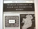 Columbia Masterworks Vinyl 33 RPM LP Folk & Primitive Music Ireland Alan Lomax