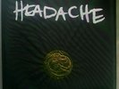 BIG BLACK Headache / Heartbeat Body Bag UK version w/ gold foil Steve Albini