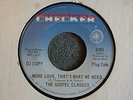 The Gospel Classics More Love That's What We Need Checker 5050 DJ Northern Soul