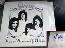 Queen Keep yourself alive vinyl LP LIVE 1975  EX+ Freddie Mercury