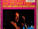 The Red Hot Ray Brown Trio LP NM Vinyl Jazz Gene Harris Mickey Roker Bass NICE