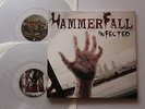 HammerFall ?– Infected 2LP FIRST PRESS HEAVY METAL 2011 CLEAR Stormwitch