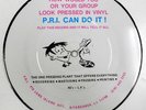 P.R.I. Records Pressing Plant Promo Picture Disc E 1032
