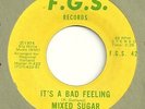 MIXED SUGAR 45 SOUL FUNK F G S Label 423  NEAR MINT CONDITION