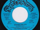 PENDLETONS w/ MYRON & E Waiting On You RARE modern soul boogie 45 bw Coming Down