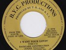 BACKYARD CONSTRUCTION I Want Your Lovin RARE modern soul 45 boogie disco LISTEN