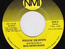BAD NEWS BAND Rockin On Down RARE boogie 45 modern soul disco sweet soul LISTEN