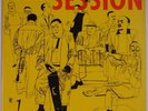 JAM SESSION: Norman Granz DAVID STONE MARTIN Mercury ORIG LP dg BEN WEBSTER