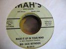 BIG JACK REYNOLDS KILLER DETROIT BLUES 45 ON MAH'S 0010 LISTEN 1ST...NO BOOT