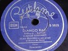 Django Reinhardt Rythme D 5025 Django Rag Dynamisme  Stan Brenders 10’’ 78rpm