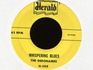 THE DEBONAIRES Whispering Blues on Herald R&B Doo Wop 45 Hear