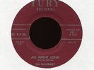 DU MAURIERS All Night Long on Fury R&B Doo Wop 45 Hear