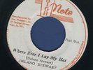 1532 DELANO STEWART-WHEREVER I LAY MY HAT-HIGH NOTE  REGGAE 45 7