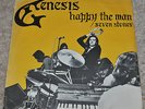 GENESIS Happy the Man VERY RARE UK 1972 NON-ALBUM SINGLE with PICTURE COVER.