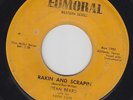 DEAN BEARD Rakin And Scrapin 45 on Edmoral Texas rockabilly 1st press HEAR