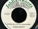 Sugar Minott - Africa Is A Black Man Home JA Jabba Roots 7